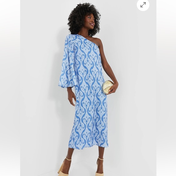 Tuckernuck Dresses & Skirts - Tuckernuck Hyacinth House Luna One Shoulder Dress NWT